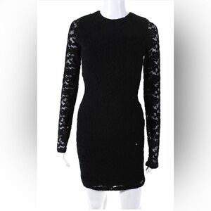 Nightcap lace black bodycon dress size XS
